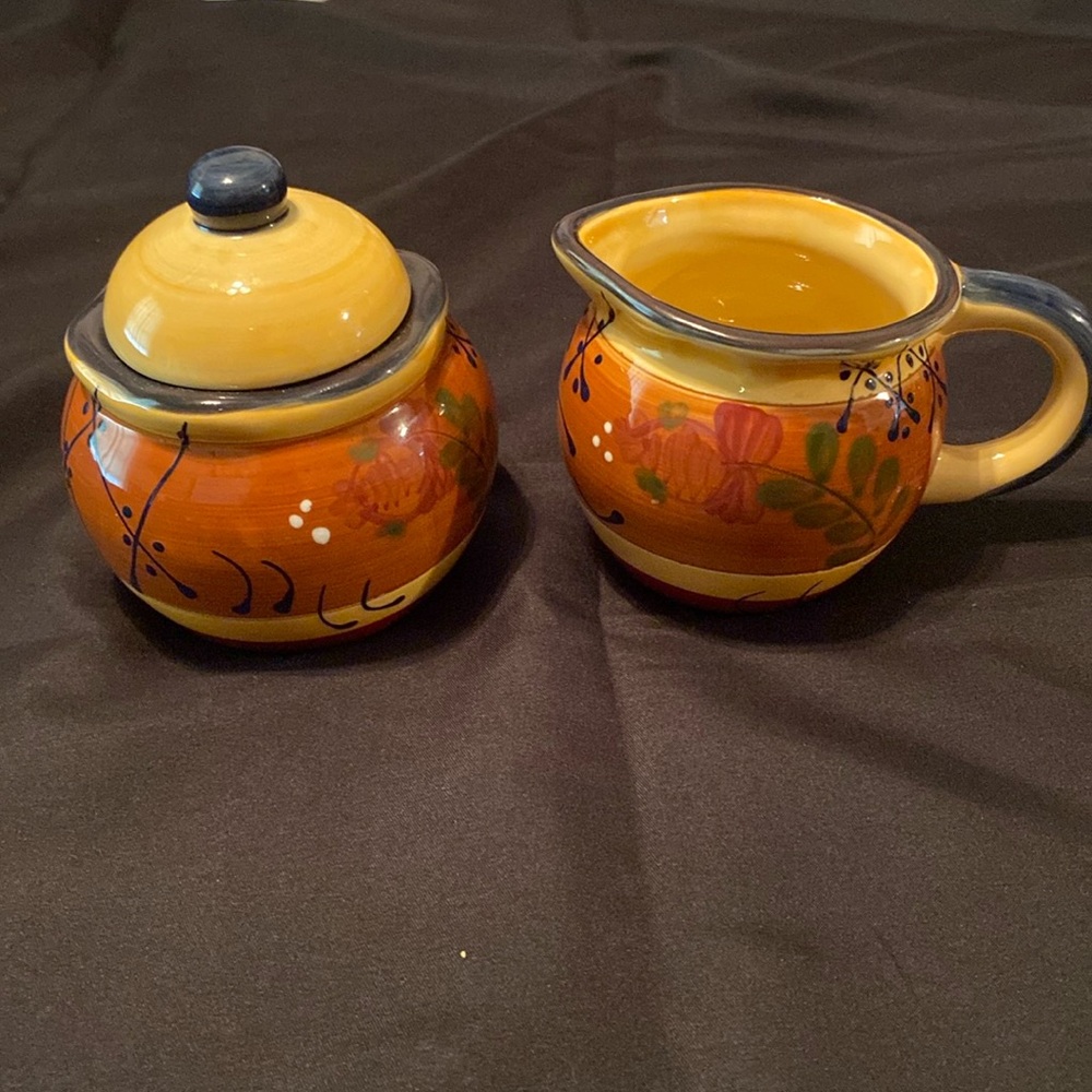 Nanette Vacher Romance Cream and Sugar Set